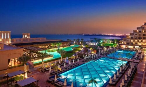 Rixos Bab Al Bahr at Night