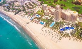 waldorf astoria ras al khaimah aerial